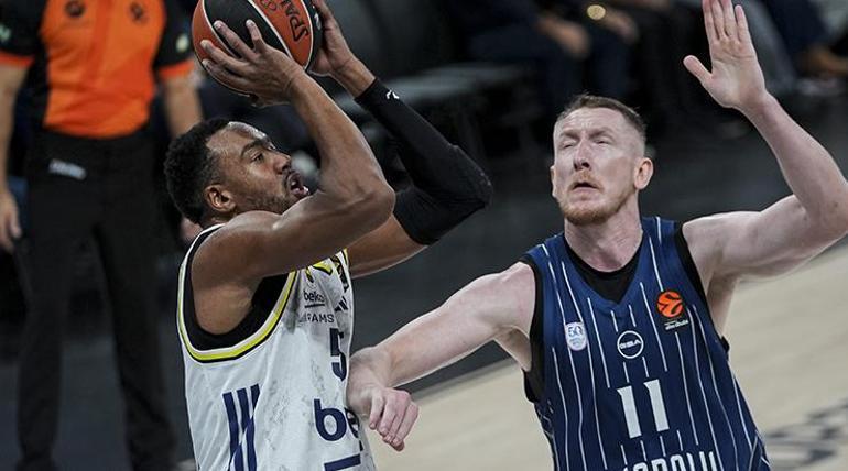 F.Bahçe, EuroLeague Türkiye derbisinde Anadolu Efes'i mağlup etti